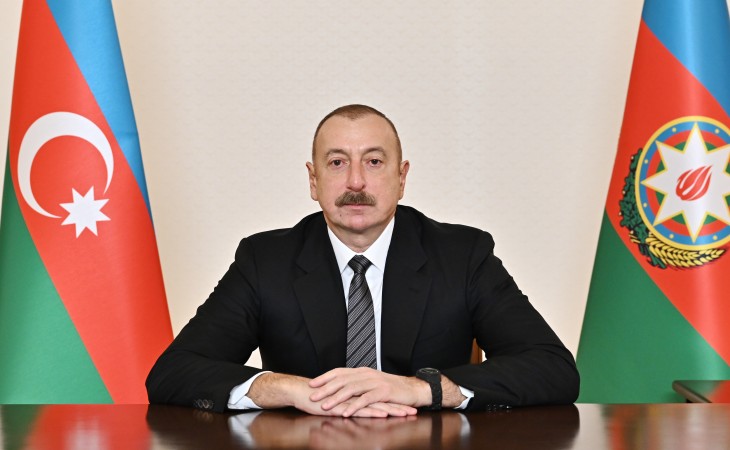 Statement by President of Azerbaijan, Chairman of Non-Aligned Movement Ilham Aliyev in video format was presented at high-level thematic debate convened by President of UN General Assembly