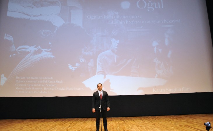 Nizami Kino Mərkəzində “Oğul” sənədli filminin təqdimatı olub