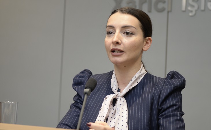 Leyla Abdullayeva: Ən təhlükəsiz nəqliyyat növündən istifadə edilərək azərbaycanlıların təxliyəsi həyata keçirilir
