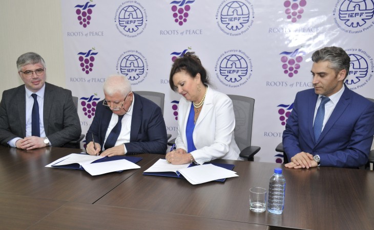 “Sülhün Kökləri” təşkilatı ilə BAMF arasında mina problemləri ilə bağlı memorandum imzalanıb