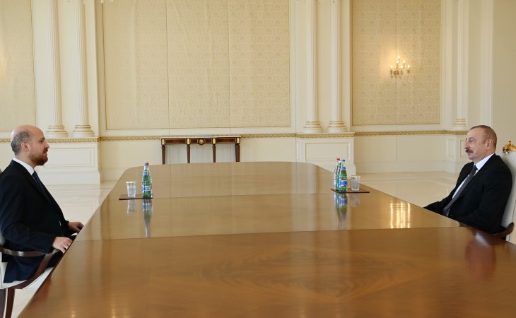 President Ilham Aliyev received president of World Ethnosport Confederation