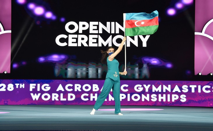 Bakıda akrobatika gimnastikası üzrə dünya çempionatına start verilib