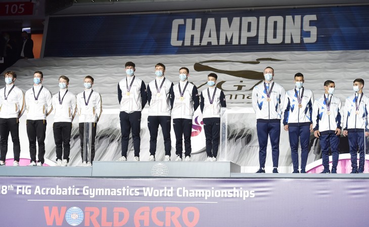 Bakıda keçirilən akrobatika gimnastikası üzrə 28-ci dünya çempionatının ikinci gününə yekun vurulub