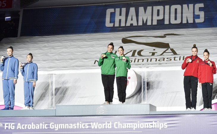 Portuqaliya gimnastları Bakıda keçirilən dünya çempionatında üçüncü qızıl medala sahib olublar