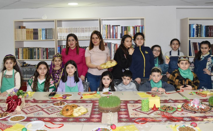 AZƏRTAC-da balacalar üçün “Axır çərşənbə” adlı ustad dərsi təşkil olunub
