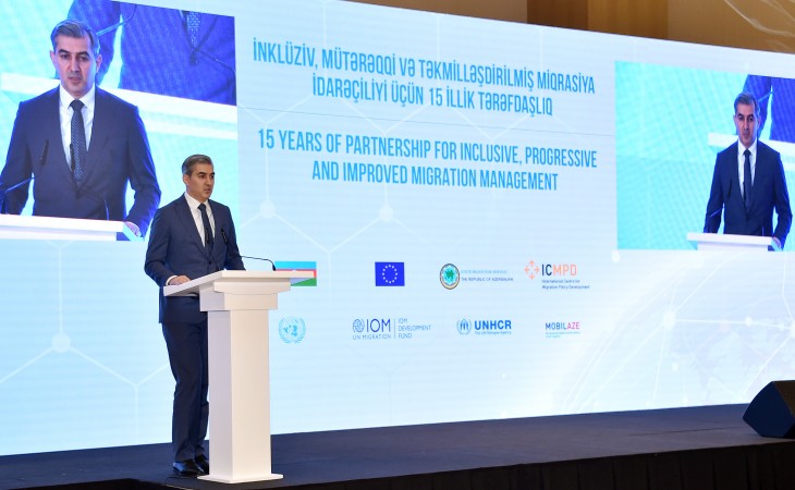 “İnklüziv, Mütərəqqi və Təkmilləşdirilmiş Miqrasiya İdarəçiliyi üçün 15 illik tərəfdaşlıq” mövzusunda beynəlxalq tədbir keçirilir