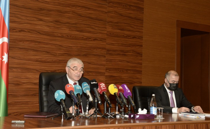 Mərkəzi Seçki Komissiyasının iclası keçirilib