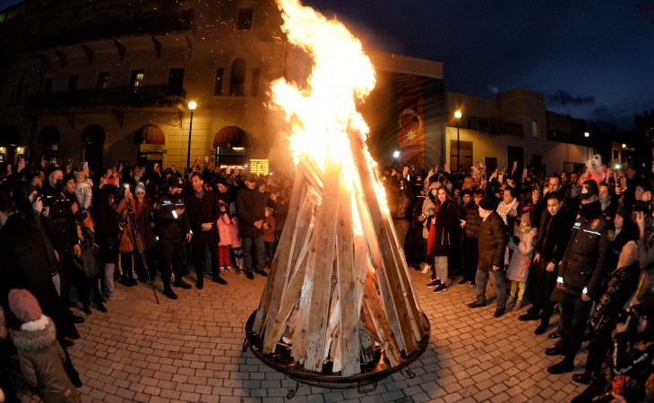 İçərişəhərdə Novruz bayramını təntənəli şəkildə qeyd edilir