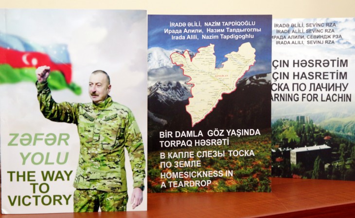 Milli Kitabxanada İradə Əlilinin Qarabağ mövzusunda üç kitabının təqdimatı olub