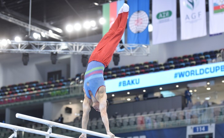 Bakıda kişi və qadın idman gimnastikası üzrə dünya kuboku yarışlarına start verilib