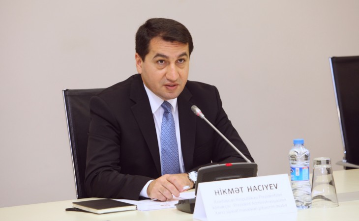 Hikmat Hajiyev: In contrast to Armenia, Azerbaijan has never planned attacks on civilian targets
