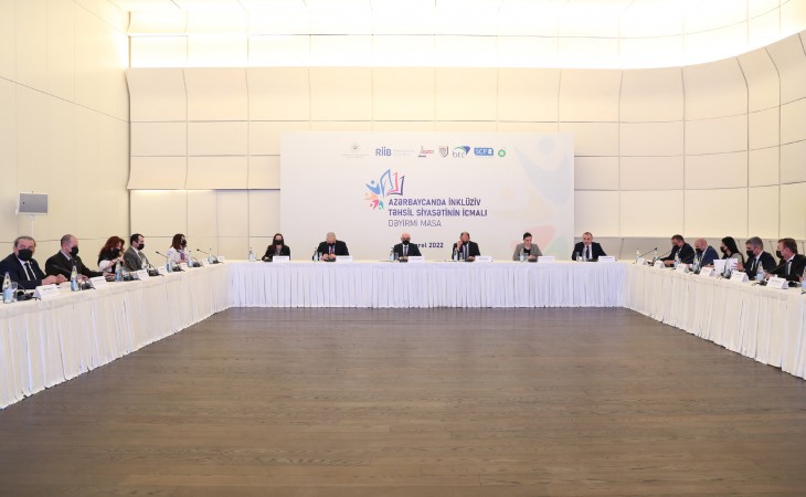“Azərbaycanda inklüziv təhsil siyasətinin icmalı” mövzusunda dəyirmi masa keçirilib