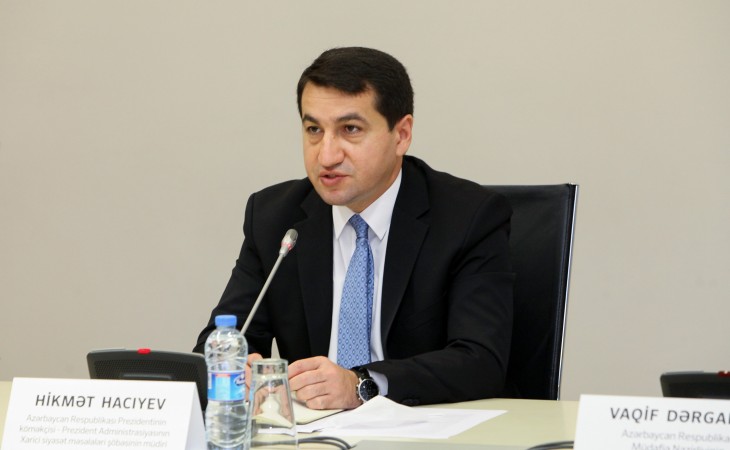 Hikmat Hajiyev: As soon as Armenia finds itself in a difficult situation, it starts targeting civilian facilities