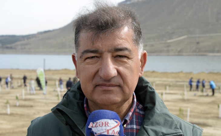Nazir müavini: Ağac əkməklə insanların təmiz oksigenlə təmin olunması işinə öz töhfəmizi vermiş oluruq