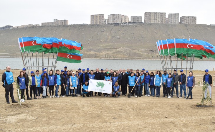 “Yaşıl Marafon 2022” ağacəkmə kampaniyası çərçivəsində növbəti aksiya keçirilib
