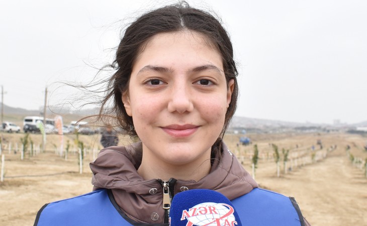“Yaşıl Marafon 2022” aksiyasında könüllülər də iştirak edir
