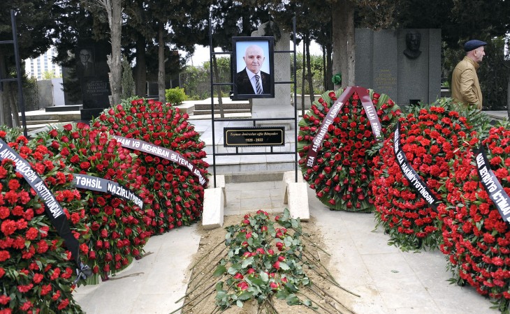 Akademik Teymur Bünyadov II Fəxri xiyabanda dəfn edilib
