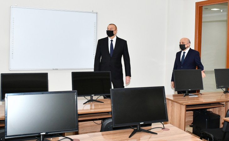 President Ilham Aliyev inaugurated new administrative building of Institute of Theology