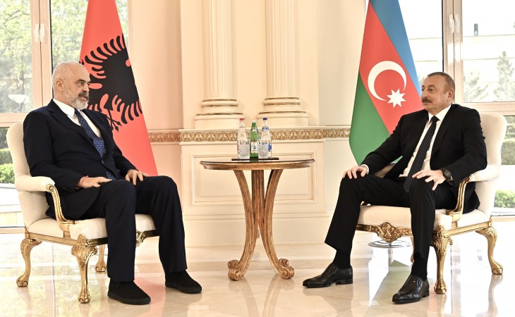 President Ilham Aliyev, Prime Minister of Albania held one-on-one meeting