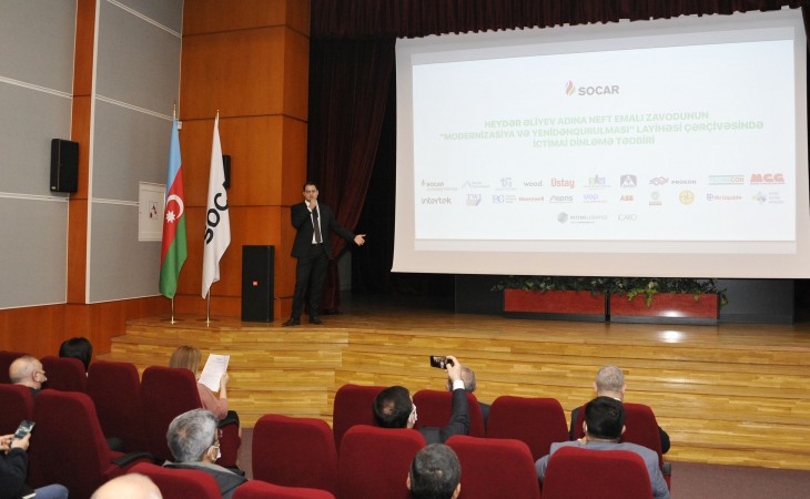 Neft Emalı Zavodunun “Modernizasiya və yenidən qurulması” layihəsi çərçivəsində dinləmələr keçirilib