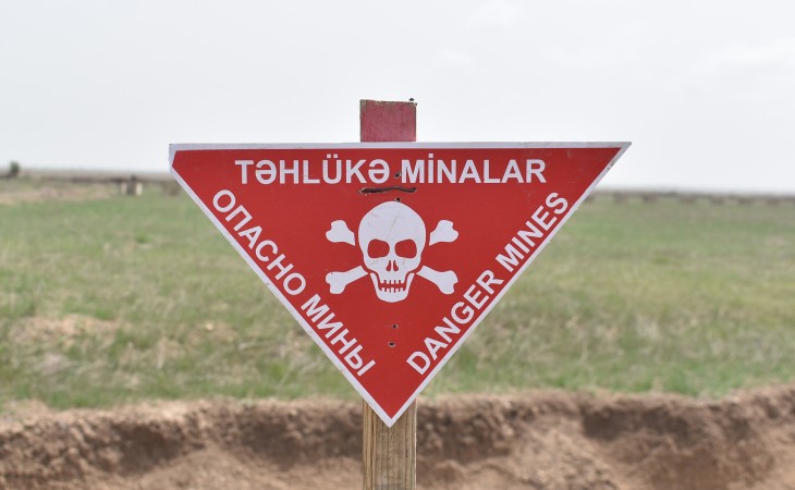 FHN-in həyata keçirdiyi minatəmizləmə əməliyyatları ilə tanışlıq məqsədilə Ağdam rayonuna mediatur təşkil edilib