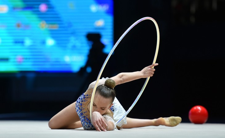 Bakıda bədii gimnastika üzrə dünya kuboku yarışları davam edir
