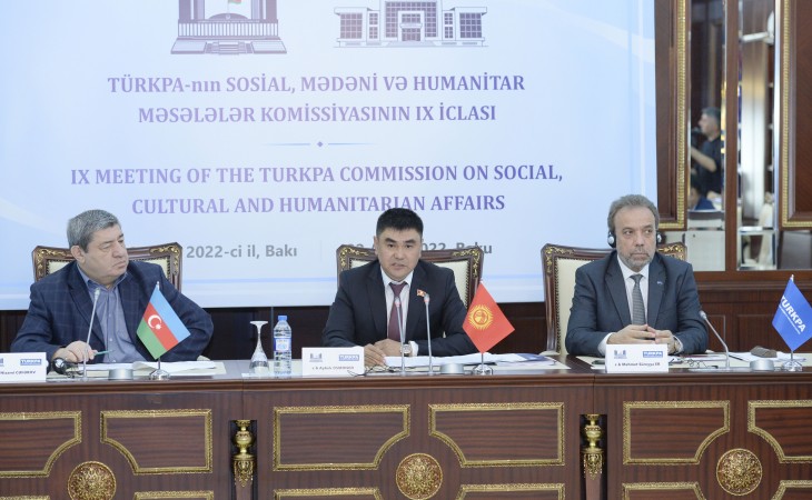 TÜRKPA-nın Sosial, mədəni və humanitar məsələlər komissiyasının növbəti iclası Qazaxıstanda keçiriləcək