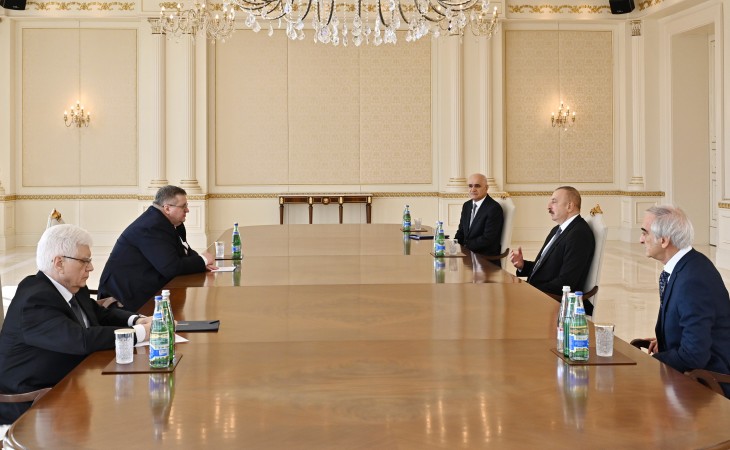 President Ilham Aliyev received Deputy Prime Minister of Russia