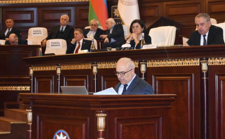 Akademiyanın Yer Elmləri Bölməsində 14 problemi əhatə edən 53 elmi-tədqiqat işi yerinə yetirilib