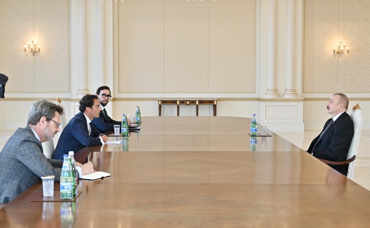President Ilham Aliyev received NATO Secretary General's Special Representative for Caucasus and Central Asia