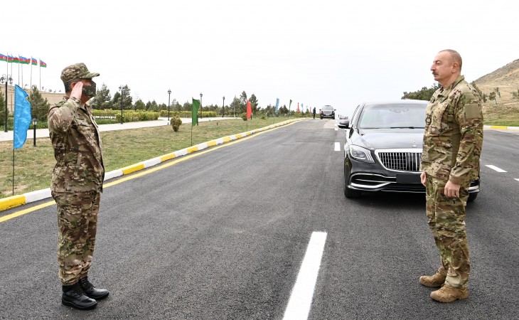 President, Commander-in-Chief of Armed Forces Ilham Aliyev visited military unit of Defense Ministry`s Special Forces