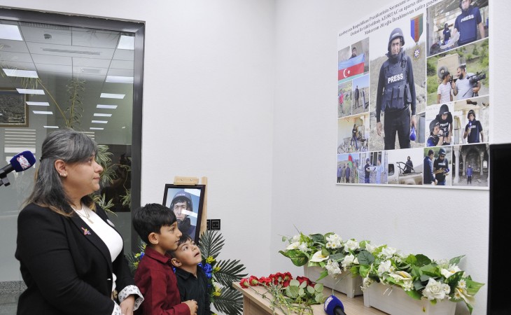 Şəhid jurnalist Məhərrəm İbrahimovun 40-cı doğum günü doğma kollektivi AZƏRTAC-da qeyd olundu