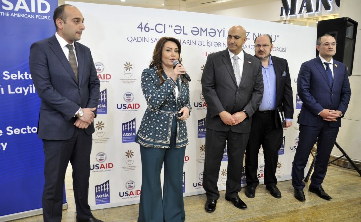USAID Bakının mərkəzində keçirilən əl işlərindən ibarət sərgiyə dəstək verir