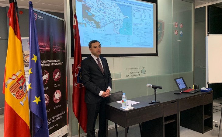 Ermənistanın Azərbaycana qarşı hərbi təxribatı İspaniyanın Beynəlxalq və Strateji Araşdırmalar Fondunda pislənilib