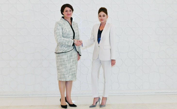 Azerbaijani, Lithuanian first ladies met