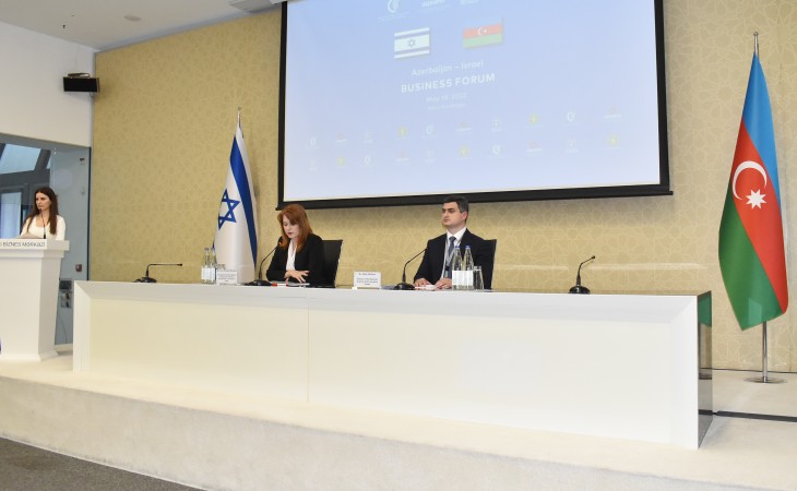 Bakıda Azərbaycan-İsrail biznes-forumu keçirilib