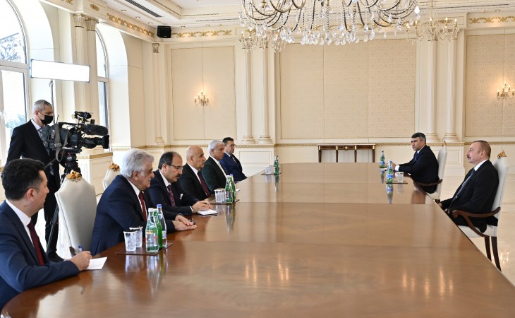 President Ilham Aliyev received delegation led by minister of agriculture and forestry of Turkiye