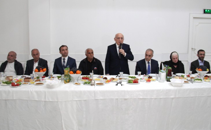 Bakıda şəhid ailələri və qazilər üçün iftar süfrəsi açılıb