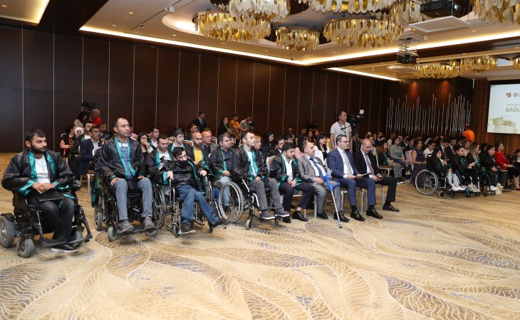 Əlilliyi olan şəxslərin peşəkar inkişafına yönələn layihənin iştirakçılarına sertifikat və təşəkkürnamələr verilib