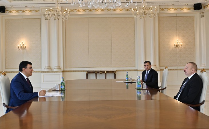 President Ilham Aliyev received Deputy Prime Minister of Uzbekistan