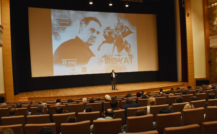 Nizami Kino Mərkəzində “Monumental həyat” sənədli filminin təqdimatı keçirilib