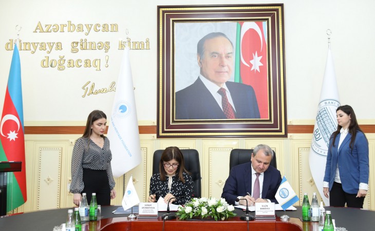 Beynəlxalq Türk Mədəniyyəti və İrsi Fondu ilə Bakı Dövlət Universiteti arasında Anlaşma Memorandumu imzalanıb