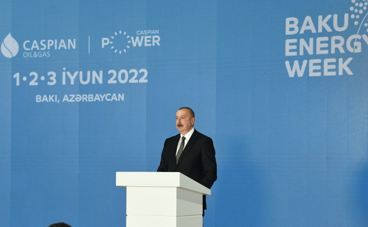 Prezident: Enerjinin transformasiyasında təbii qazın getdikcə daha çox əhəmiyyət kəsb etməsi fonunda “Cənub Qaz Dəhlizi” layihəsinin önəmi daha da artır