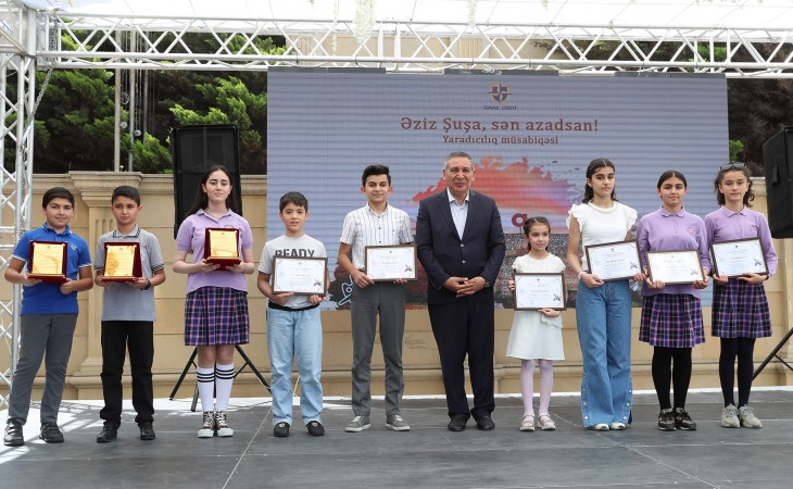 “İdrak” liseyində “Əziz Şuşa, sən azadsan!” məktəblərarası yaradıcılıq müsabiqəsinin qalibləri mükafatlandırılıb