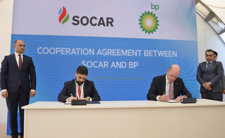 SOCAR ilə BP arasında Əməkdaşlıq Müqaviləsi imzalanıb