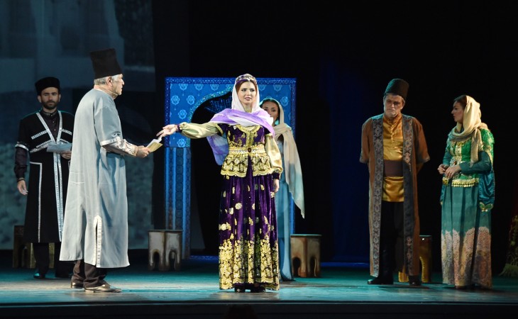 Bakı Bələdiyyə Teatrının hazırladığı “Xan qızı” tamaşasının premyerası olub