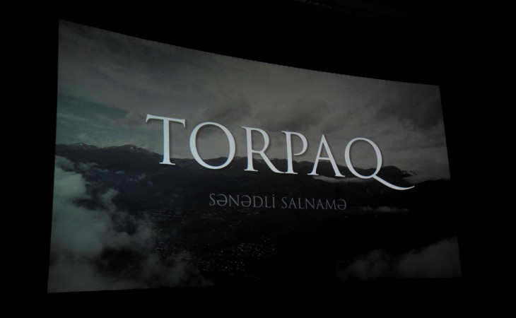 Nizami Kino Mərkəzində “Torpaq” sənədli filminin təqdimatı olub