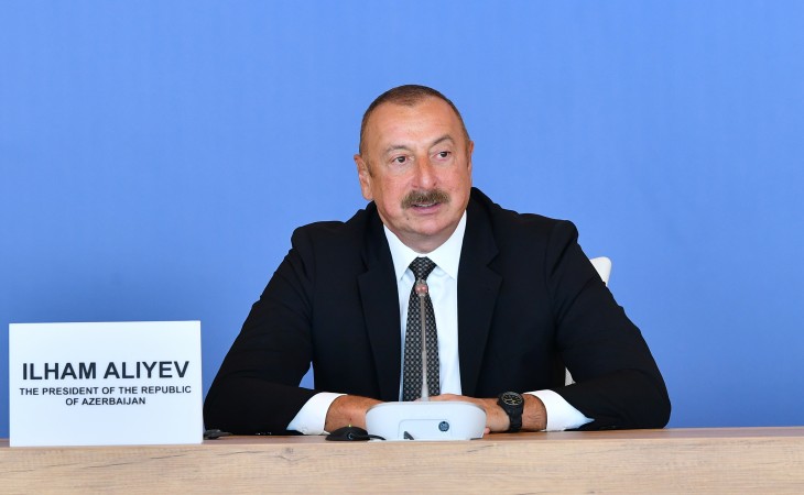 Президент Ильхам Алиев: Мы думаем, что Армения будет соблюдать положения Заявления от 10 ноября