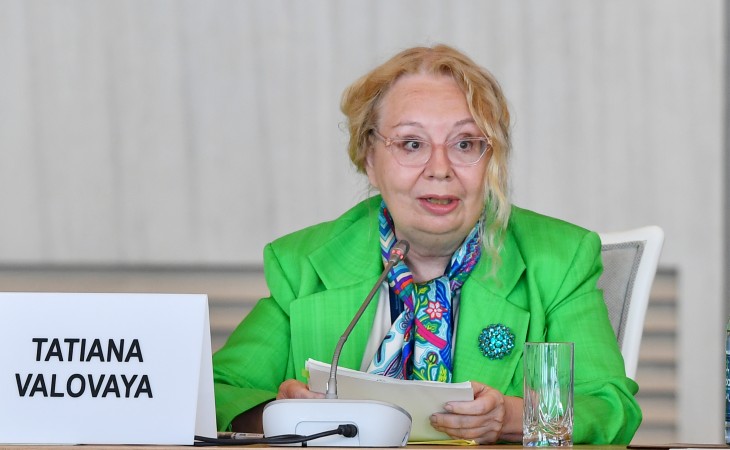 Татьяна Валовая: Очень рада вновь находиться в Баку – современном городе с древней историей