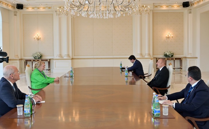 President Ilham Aliyev received Director-General of UN Geneva